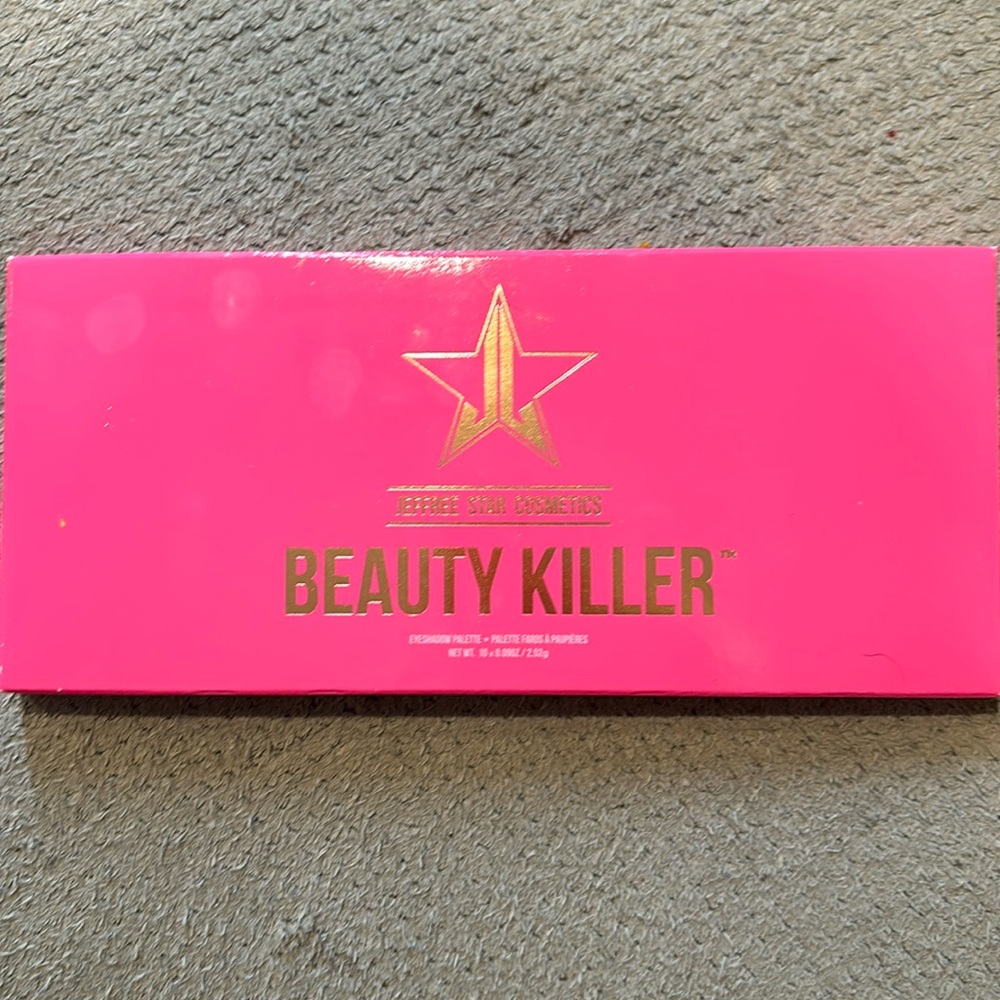 Jeffree star beauty killer eyeshadow palette